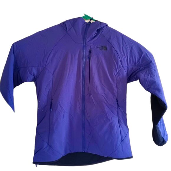The North Face Running Cross country purple zip isolated jacket sz. L woman - Picture 1 of 9